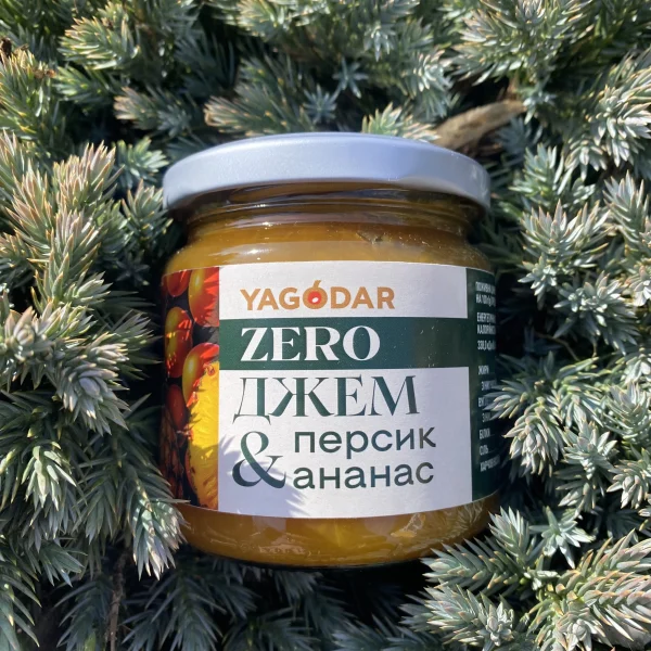 Персик-ананас джем без цукру 210 гр