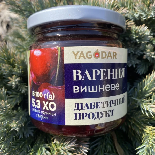 Вишневе варення 210 гр